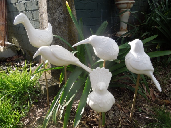 CARVED BIRDS
