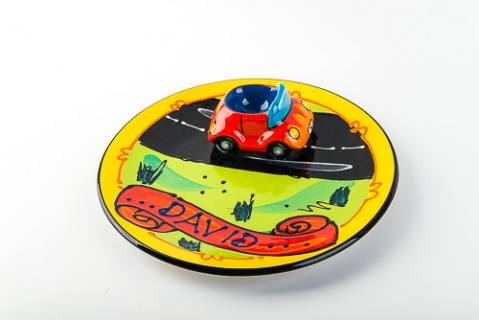 Egg Cup & Plate Set
