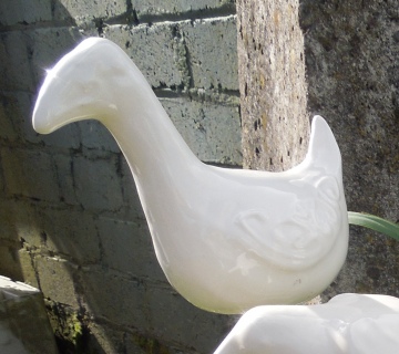 Carved Pukeko