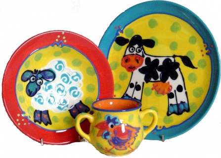 Baby 3 Pce Set - Farm 
